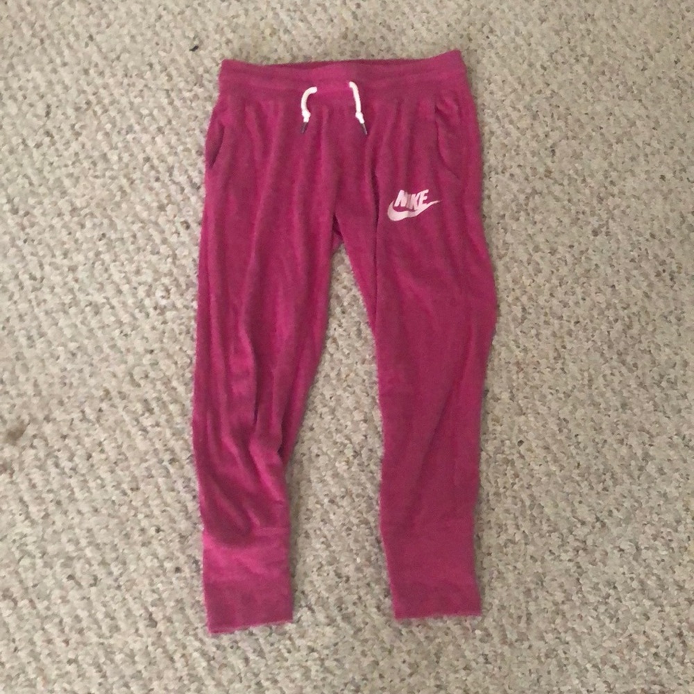 Nike Joggers Pink small